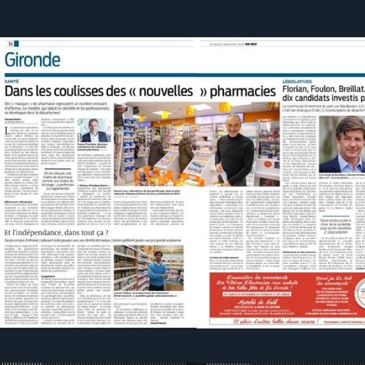 Article Dans les coulisses des nouvelles pharmacies